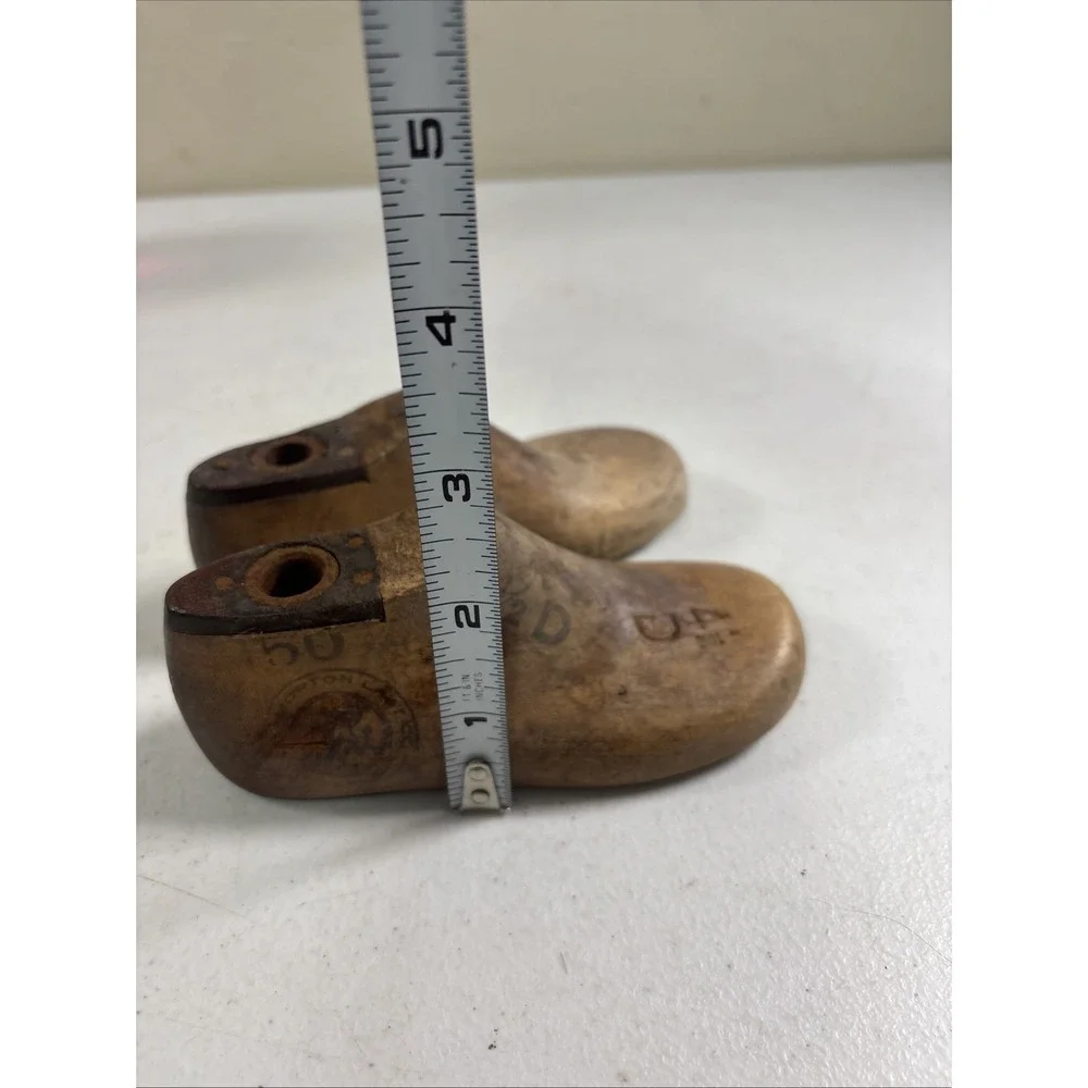 WOODEN SHOE FORMS Child's Size 4 1/2D Morton Last Co‎ Cincinnati 1954 2 Pair (4)